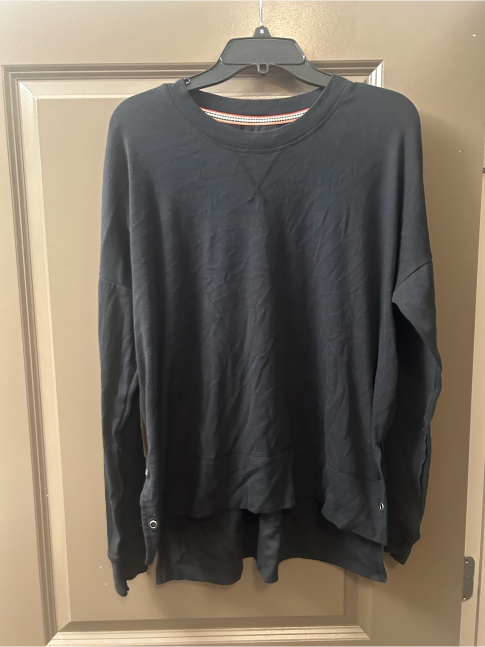 The Normal Brand Black Crewneck Sweatshirt